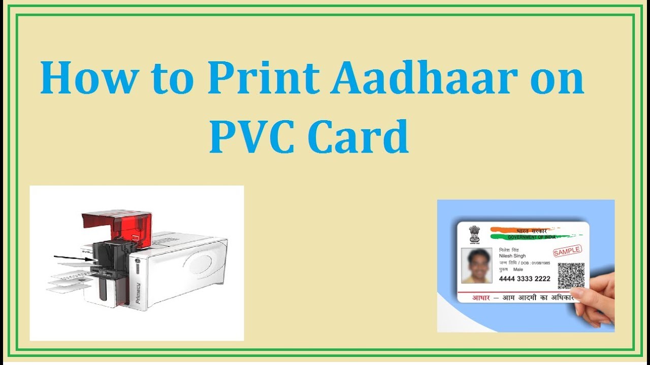how to print aadhar card
